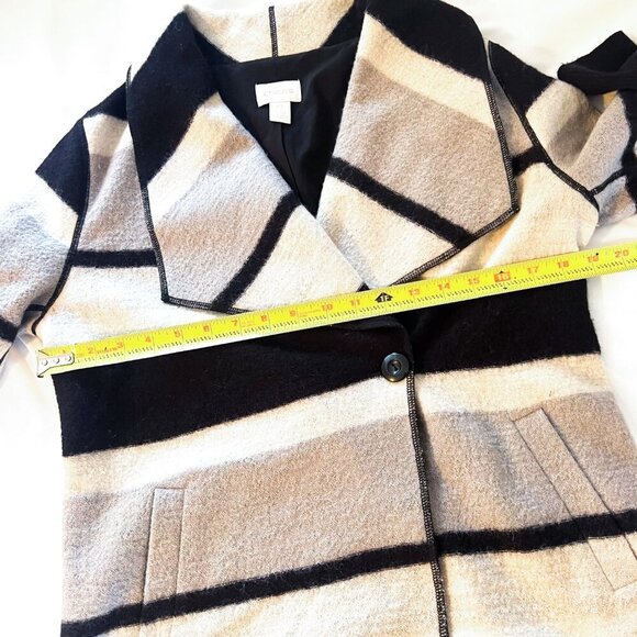 Chicos boiled wool stripe jacket - Picture 9 of 13